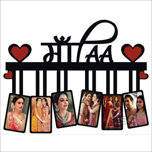 Sublimation Wooden MDF Frame - Polished Finish | Elegant Design, Durable Wood Material, Ideal for Displaying Cherished Memories