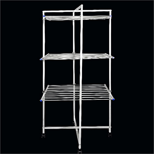 सिल्वर 30X31X63 7.8Kg 202 एसएस प्लस स्टैंड