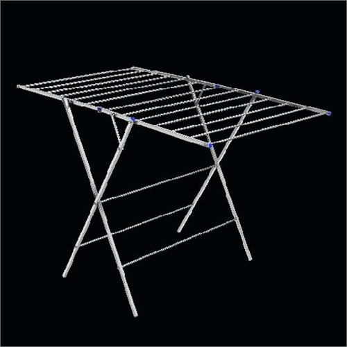 सिल्वर 50X30X40 3.5Kg 202 एसएस विंग्स स्टैंड