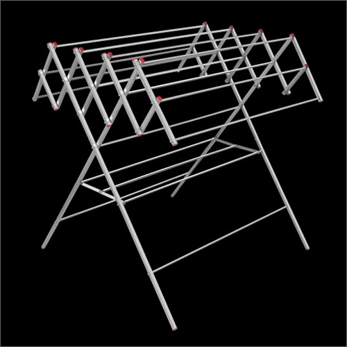 सिल्वर 30X35X42 5Kg 202 एसएस कैंची स्टैंड