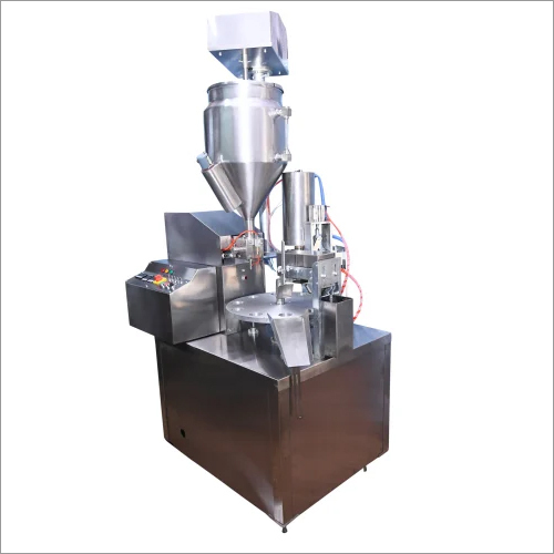 Automatic Tube Filling Machine - Metal, Electric Drive, Automatic Grade | Warranty Included, Efficient Filling Solution