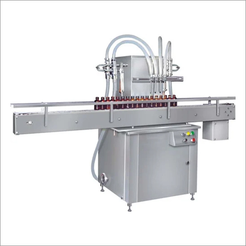 Oil Filling Machine - Metal Build, Automatic Grade with Human Machine Interface | Lower Energy Consumption Feature