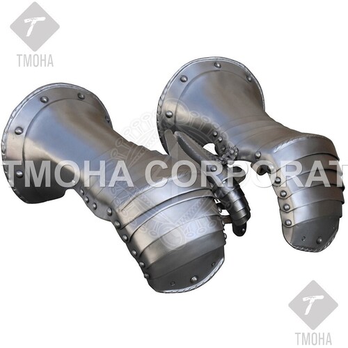 आयरन मध्यकालीन पहनने योग्य गौंटलेट्स/दस्ताने आर्मर मिटन गौंटलेट्स Ga0062