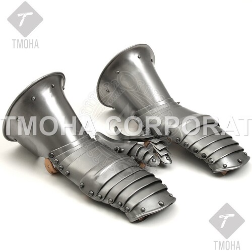 आयरन मध्यकालीन पहनने योग्य गौंटलेट/दस्ताने आर्मर मिटन गौंटलेट Ga0070