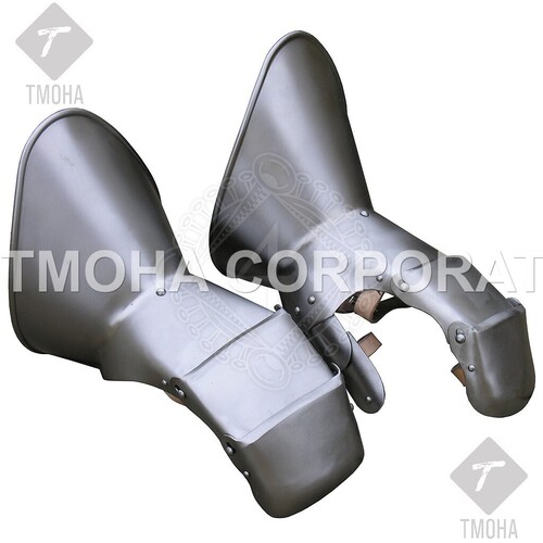 लोहे के मध्यकालीन पहनने योग्य गौंटलेट/दस्ताने मिटन गौंटलेट्स की कवच जोड़ी Ga0073