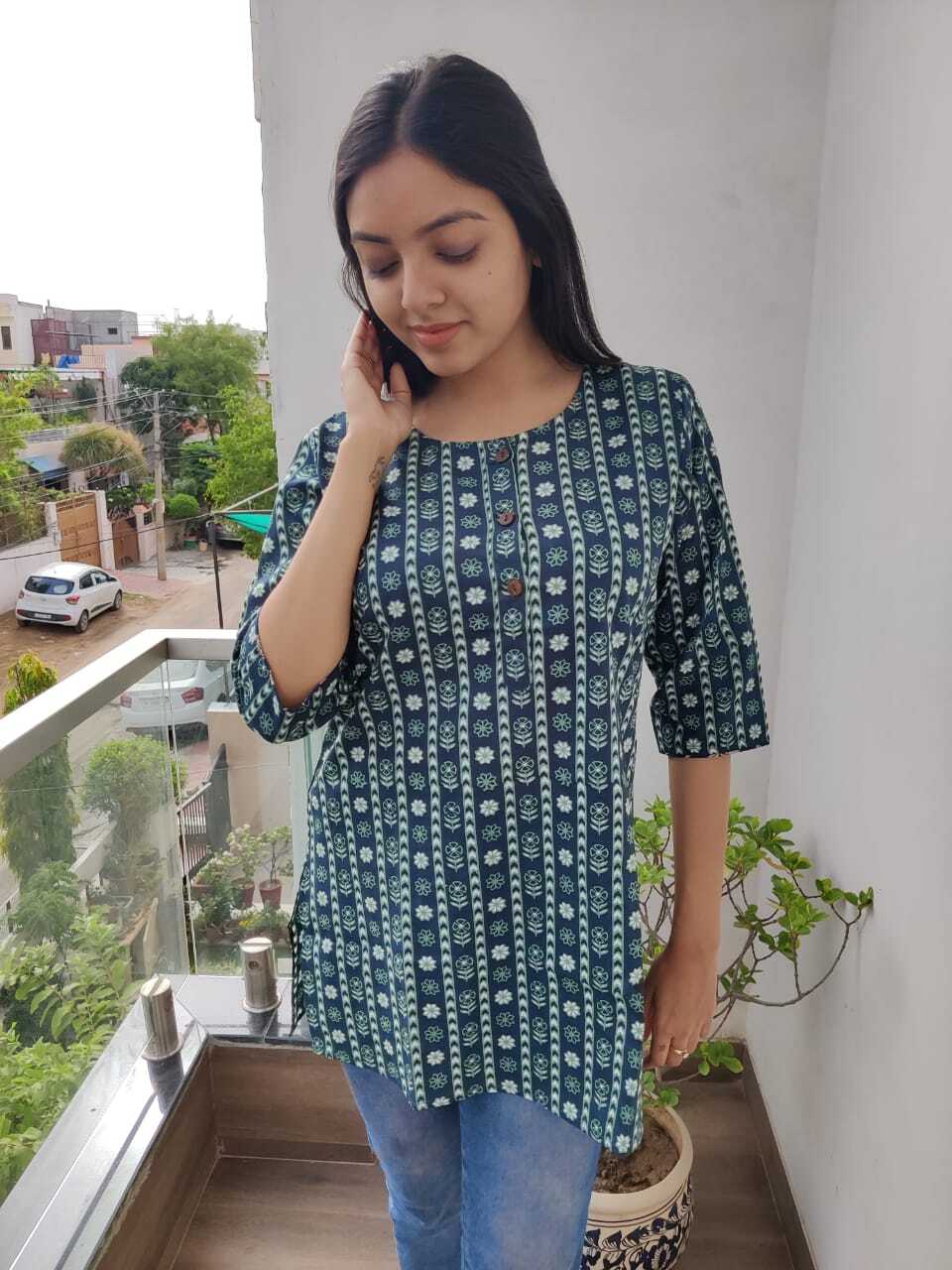 Indian Ladies Cotton Top