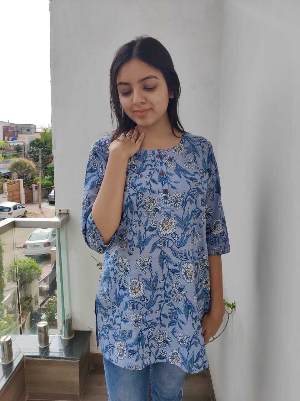 Indian Ladies Cotton Top