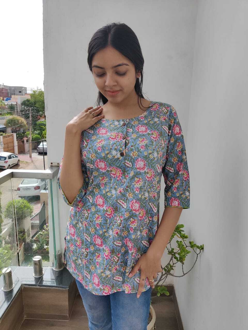Indian Ladies Cotton Top