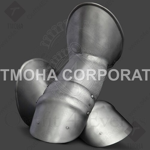 लोहे के मध्यकालीन पहनने योग्य गौंटलेट/दस्ताने कवच मिलानीज़ मिटेन गौंटलेट्स 1400-1500 Ga0077