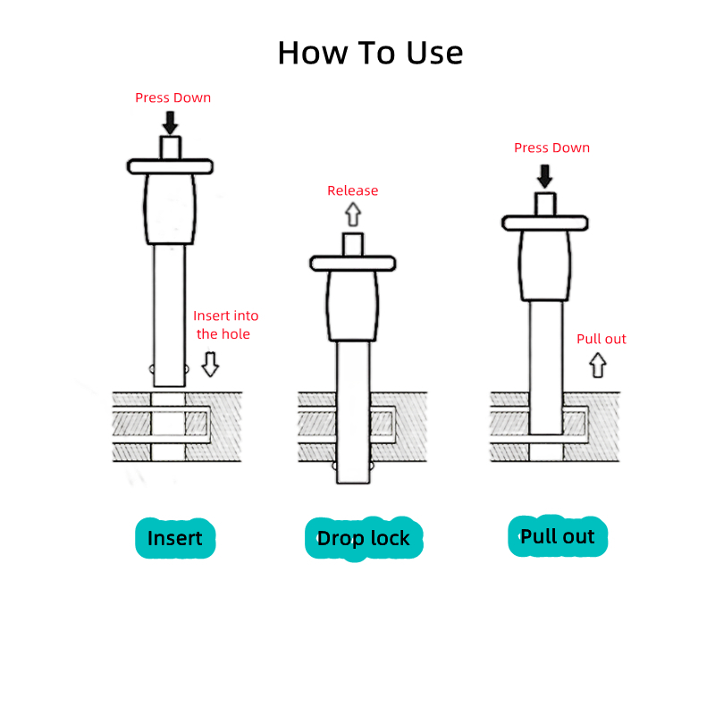 Sus304 Quick Release Pin