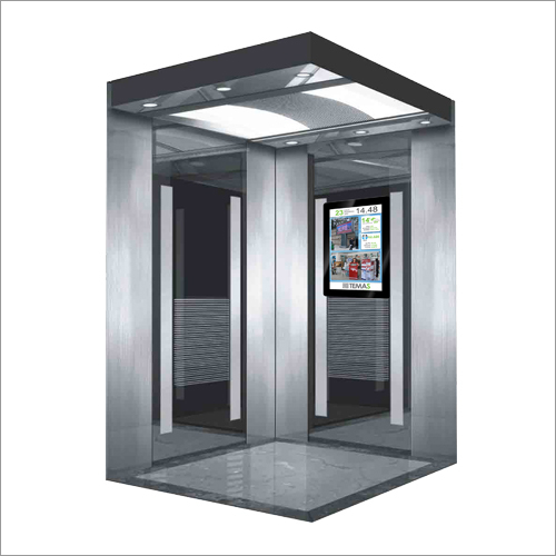Steel Elevator Cabin - Stainless Steel, Ac Drive Type, 220v To 440v Power Supply | Auto-flap Safety Device, Safety Sensor Features, Ideal For Residential And Commercial Use