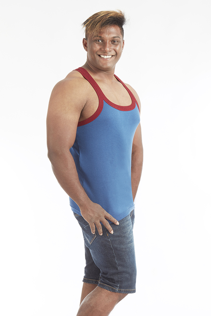Crepeon Gym Vest Rn - 100% Cotton, Available In S, M, L, Xl | Sleeveless Design, Incredible Comfort With Long-lasting Quality