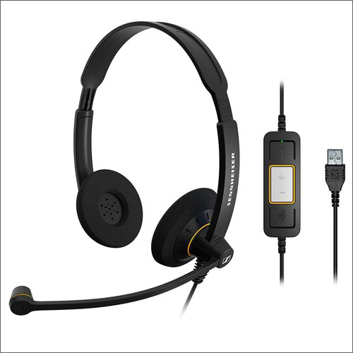 Black Sennheiser 40 Degree C Usb Headset