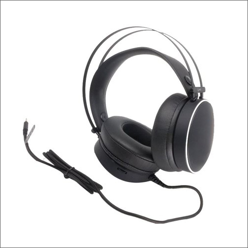Black Full Base Usb Headset