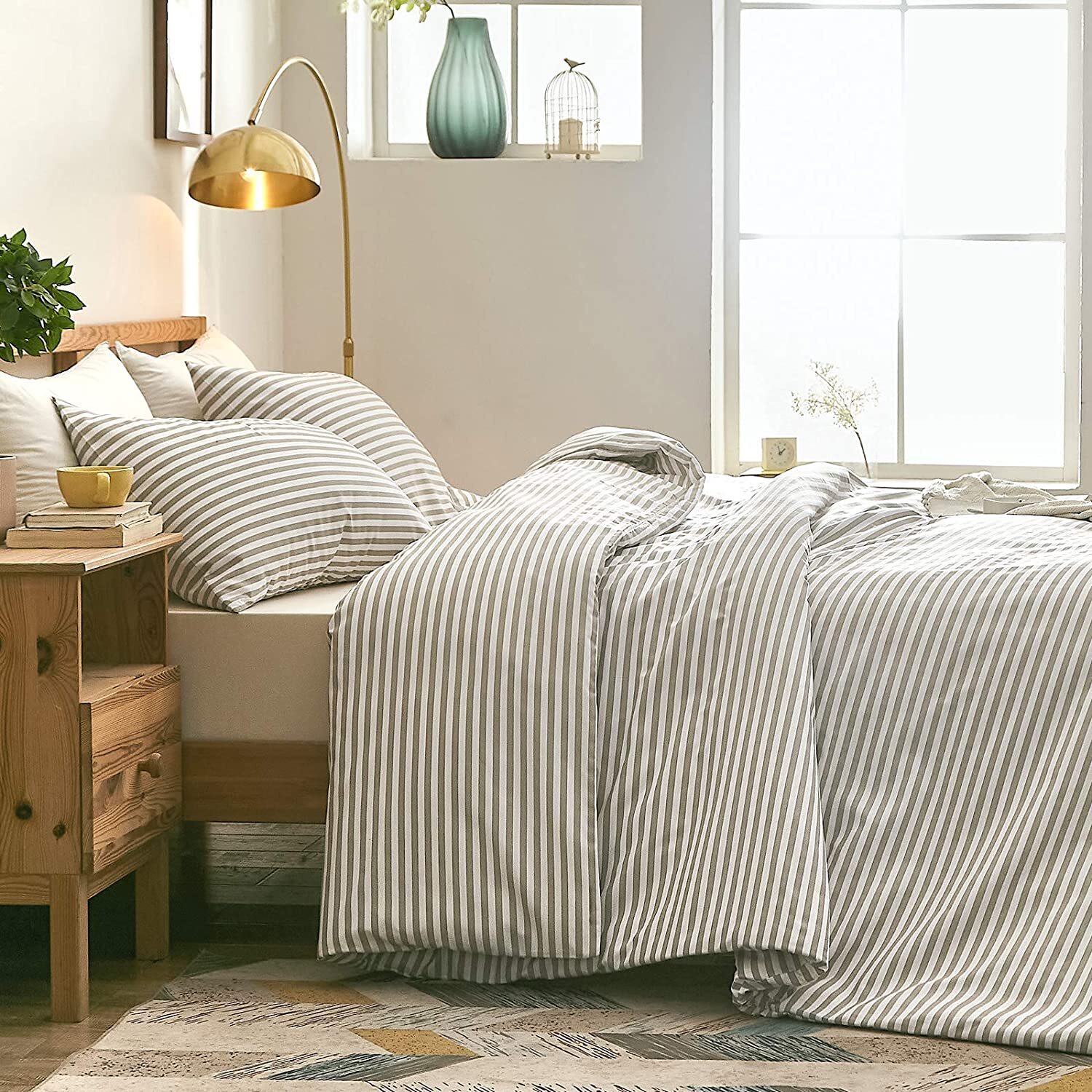 Double Bed Duvet Covers - 100% Cotton, Plain Pattern | Ideal For Bedding, Home, Hotel Use