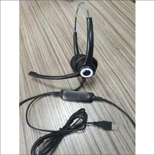 Refurbished  Call Center Black Headset