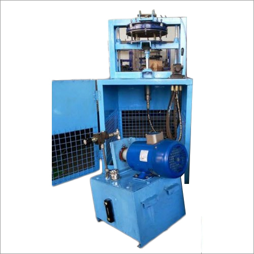 Single Die Hydraulic Paper Plate Making Machine - Stainless Steel Material, 4"-14" Plate Size, Semi-Automatic, 0-20 Pieces/Min Capacity