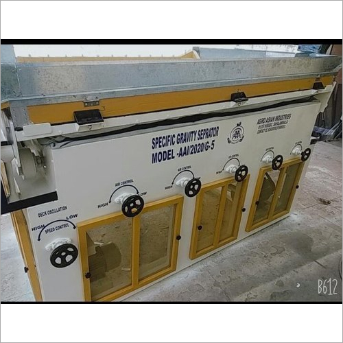 Agro Gravity Separator Machine - Galvanized Iron Material | Automatic Operation For Efficient Dry Bulk Particle Separation