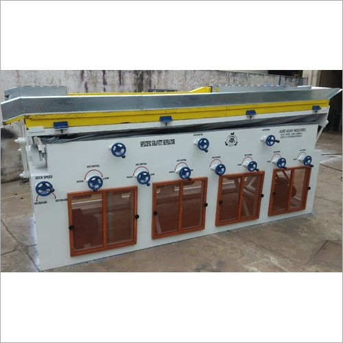 Agro Gravity Separator Machine - Galvanized Iron Material | Automatic Operation For Efficient Dry Bulk Particle Separation