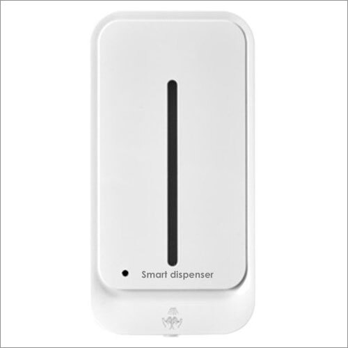 Automatic Foam Dispenser - PP Material, Rectangular Shape, White Color | Wall Mount Liquid Soap Dispenser