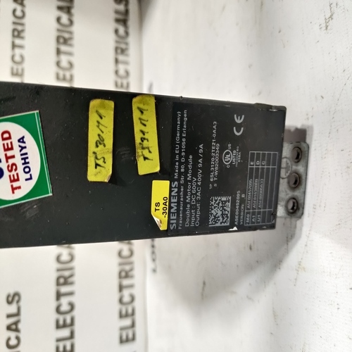 Siemens Sinamics 6sl3120-2te21-0aa3 Double Motor Module