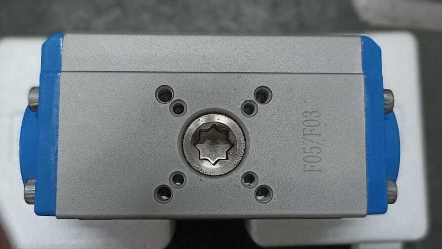 Gray Pneumatic Actuator
