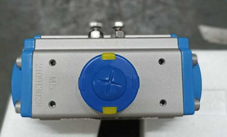 Gray Pneumatic Actuator