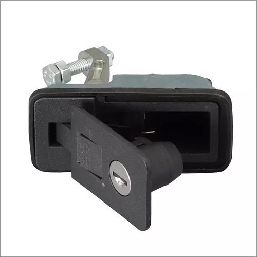 Caravan Push Lock With Latch Knob - High-Grade Zinc Alloy, 71x25mm Hole Size, 1-6mm Door Thickness | Polished Finish, Lightweight Metal, Ideal for RV Furniture