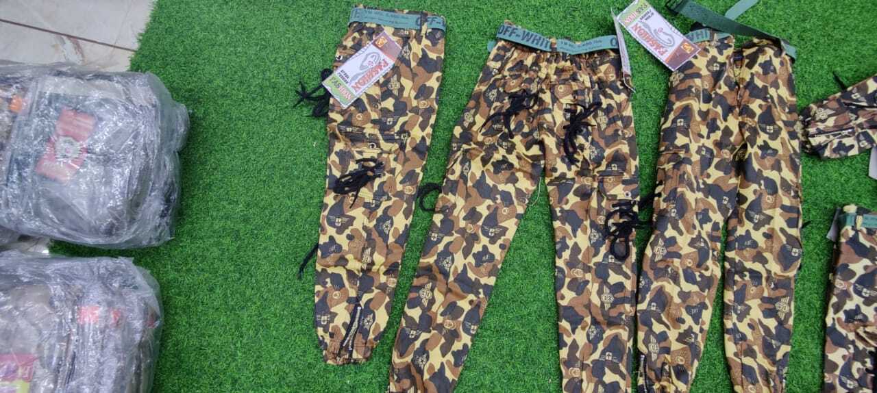 Kids Cargo Pants - Cotton Fabric, 6 Pocket Design, Modern Style | Breathable, Washable, Customized Logo