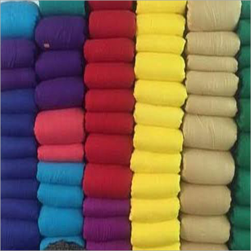 Multicolor Rayon Plain Dyed Fabric