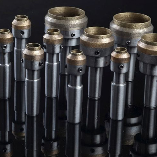 75mm Glass Drill Bits - Color: Silver