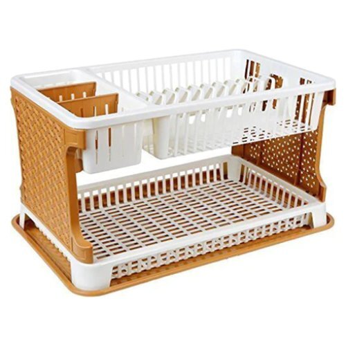 White Kitchen Organizer Rack