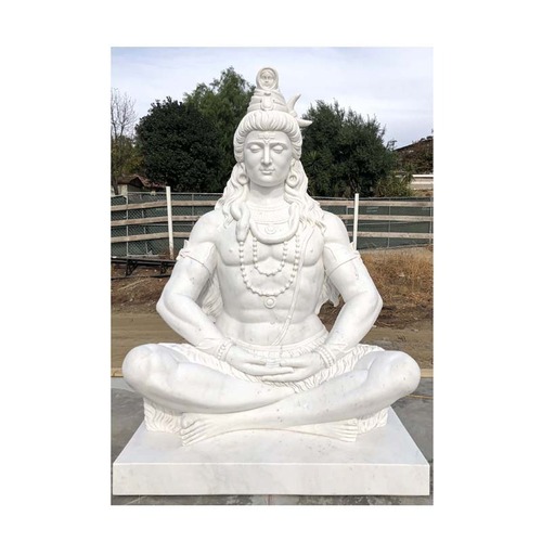 Excellent Quality Custom Huge Marble Shiva Sculpture