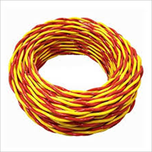 पीला और लाल मिश्र धातु लचीला इलेक्ट्रिक वायर