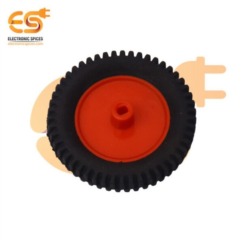 70mm X 13mm Hard Plastic Toy Truck Wheel