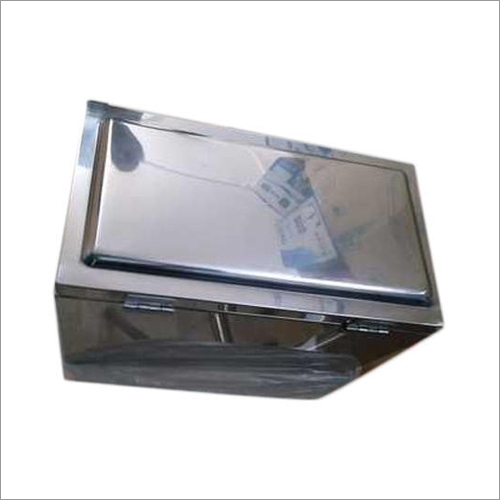 सिल्वर स्टेनलेस स्टील स्ट्रॉ डिस्पेंसर