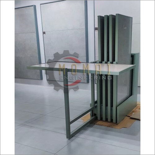 Modern Sliding Rotating Tile Display Stand Application: Commercial