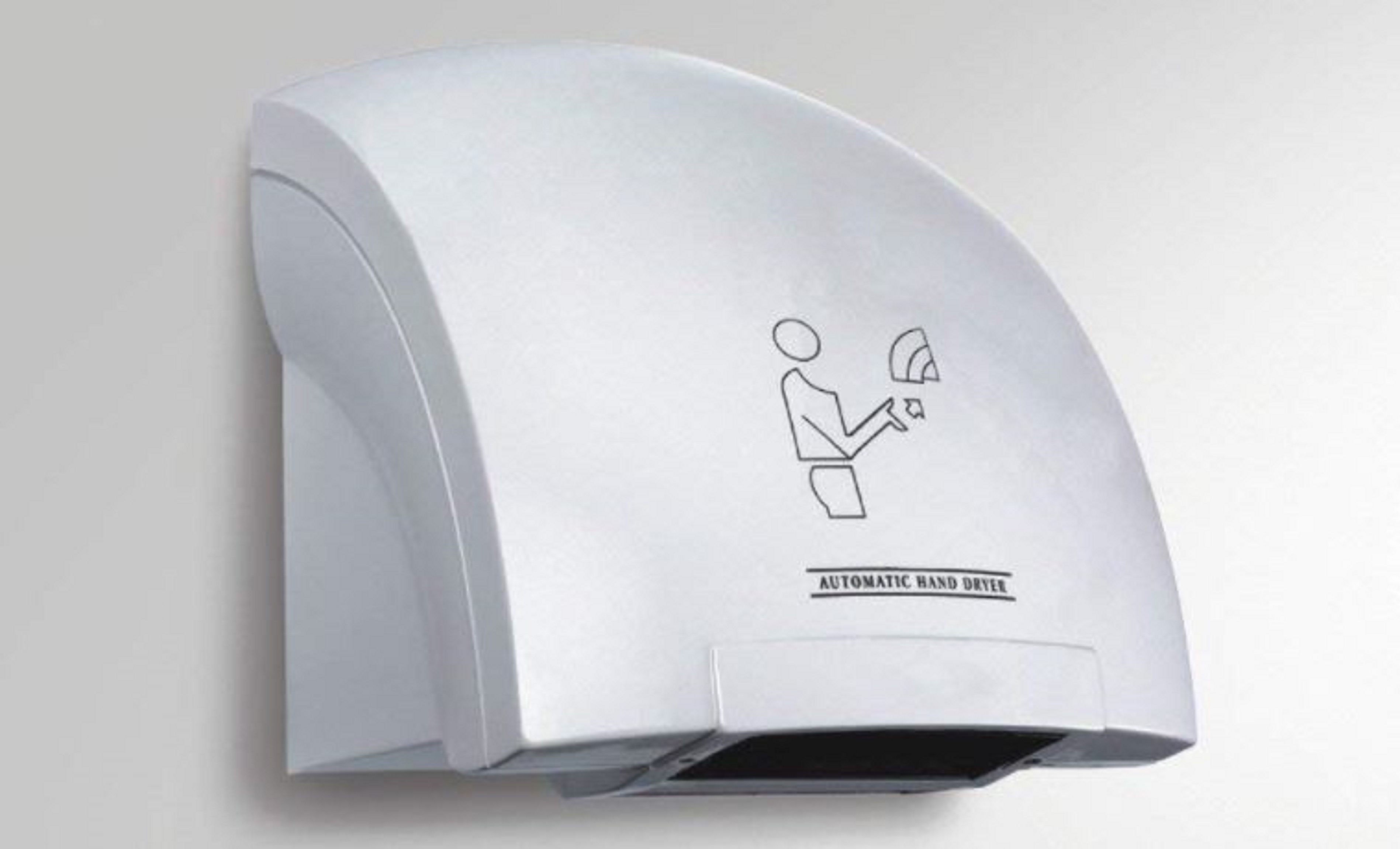 White Hand Dryer Ss
