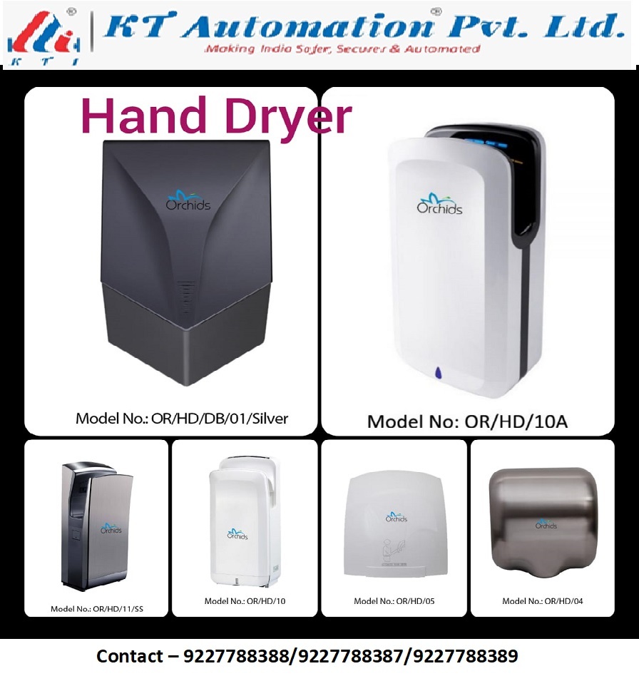 White Hand Dryer Ss