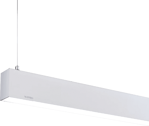 Axeon Recess LED - Extruded Aluminum, 4ft & 8ft Variants, White Powder Coated Finish | High-Efficacy LEDs, Seamless Design, Uniform Illumination, Up-Down Light Distribution