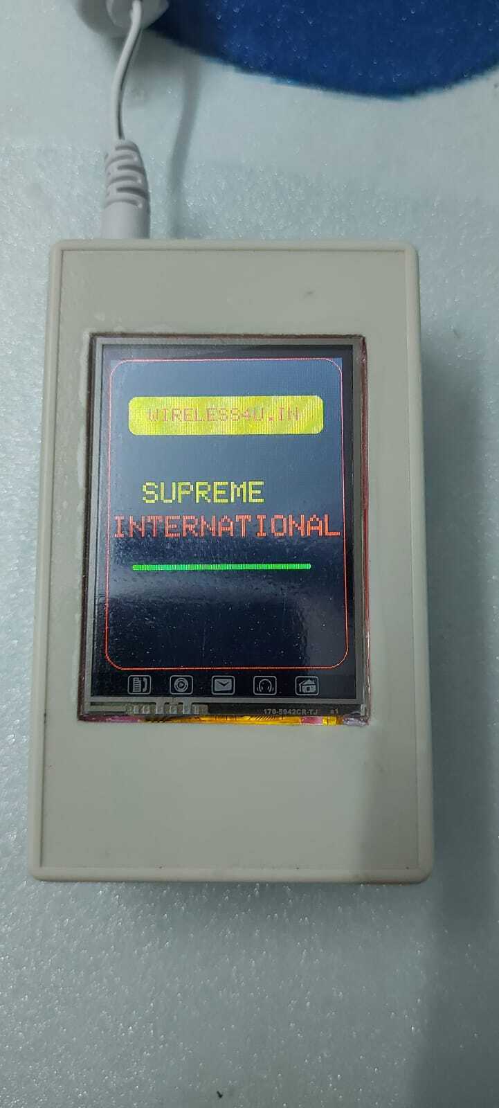 Touch Screen Remote Keypad - Application: Industrial