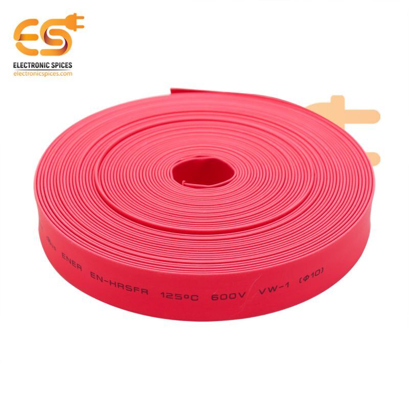 0mm Red Color Polyolefin Heat Shrink Tubes