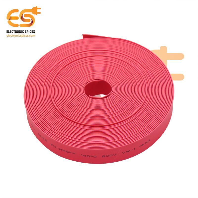 0mm Red Color Polyolefin Heat Shrink Tubes