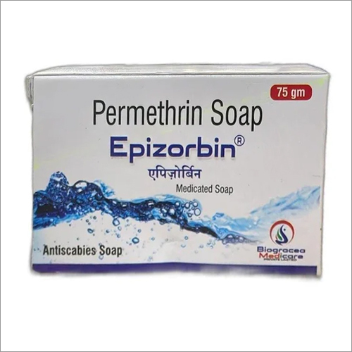 75 Gm Permethrin Medicated Soap Ingredients: Herbal