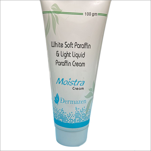 White Soft Paraffin & Light Liquid Paraffin Cream - 100g Moisturizing Formula For Eczema Relief, Unisex Personal Use - Normal Skin Type, Aloe Vera Infused, Creamy Texture