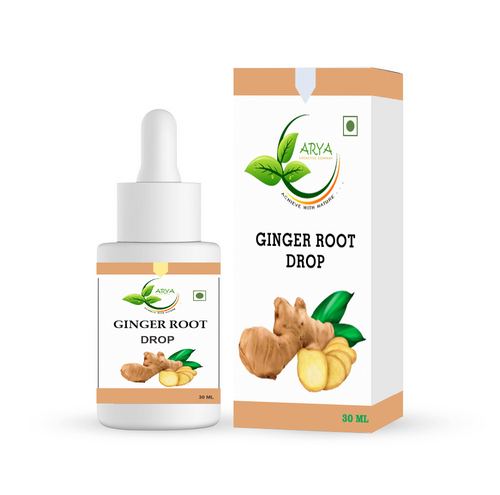 GINGER ROOT DROP - 30ml/50ml Liquid Bottle | Bitter Flavor, Suitable for Adults and Old-Aged, 24 Months Shelf Life