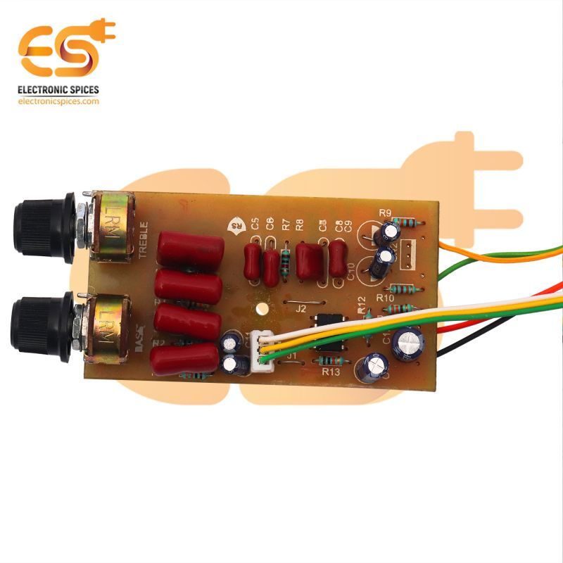 12v Dc Stereo Preamplifier Circuit Board With Bass And Treble Control