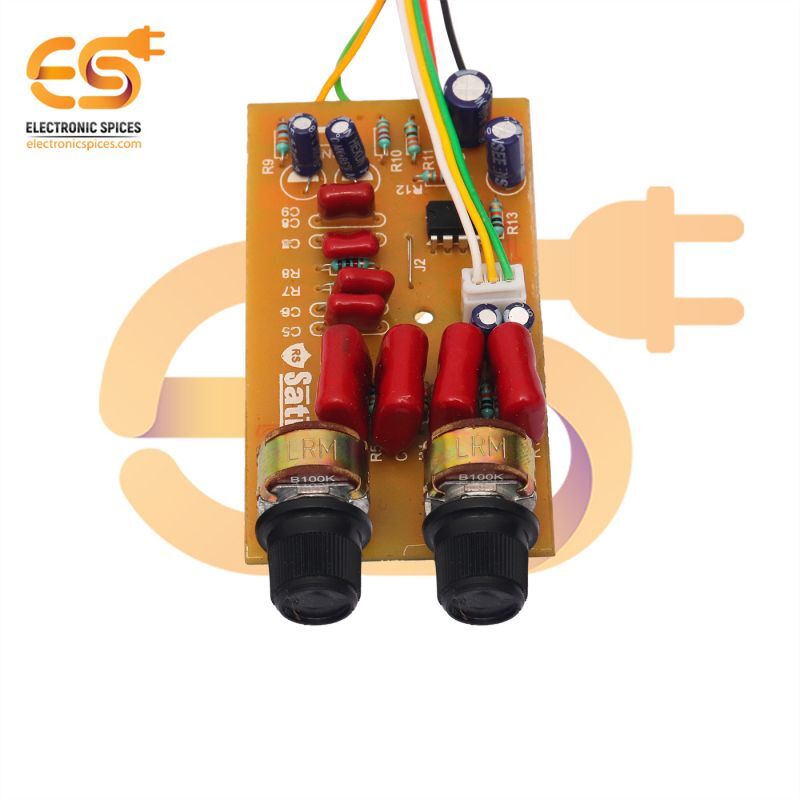 12v Dc Stereo Preamplifier Circuit Board With Bass And Treble Control