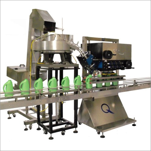 NK Bottle Capping Machine - Metal, Automatic Control System, Heavy Duty Performance | Human Machine Interface, Warranty Included