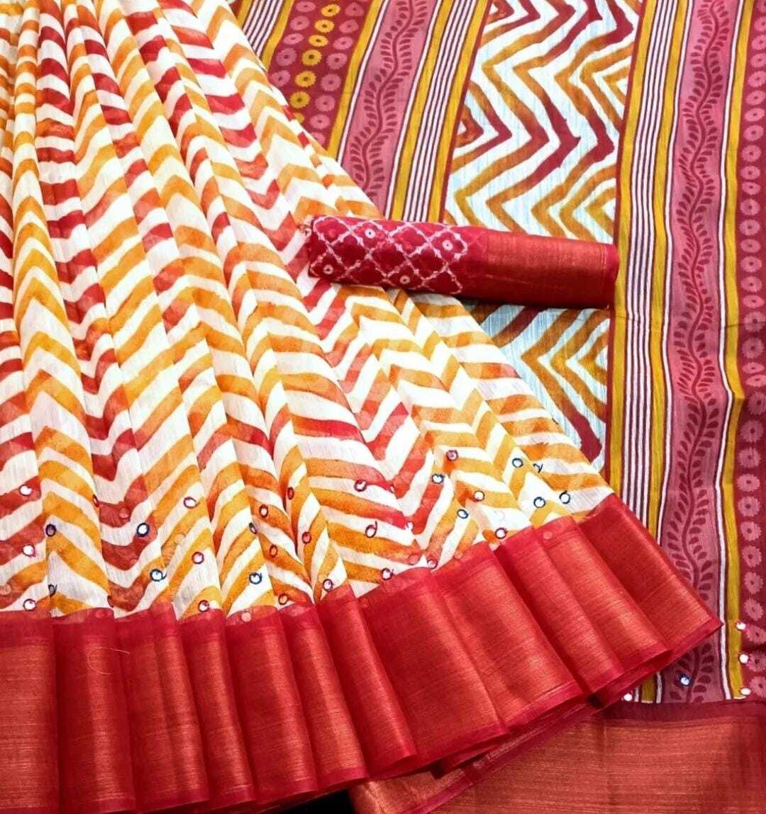 Indian Leheriya Saree